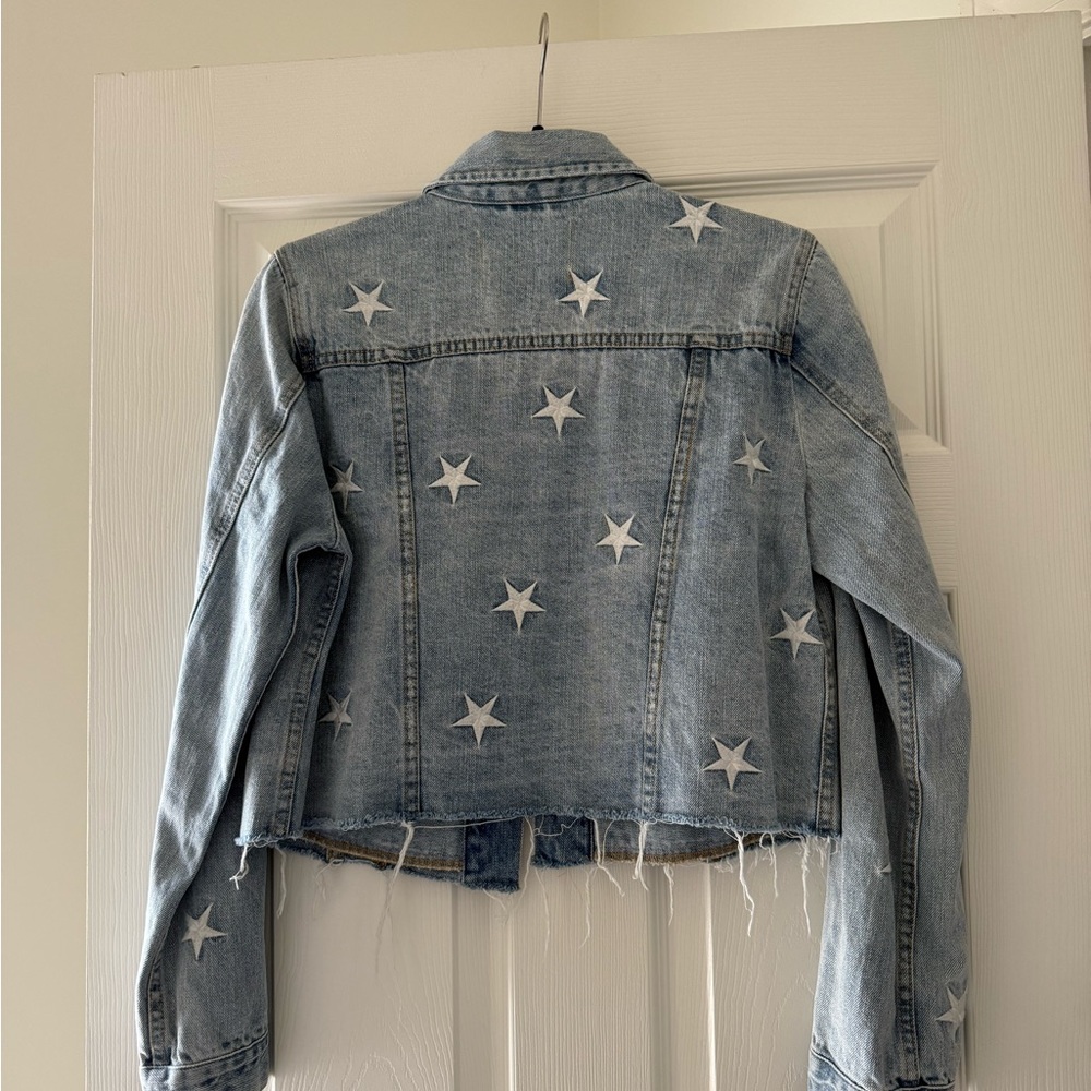 Pistola Star Embellished Denim Jacket - Picture 3 of 3